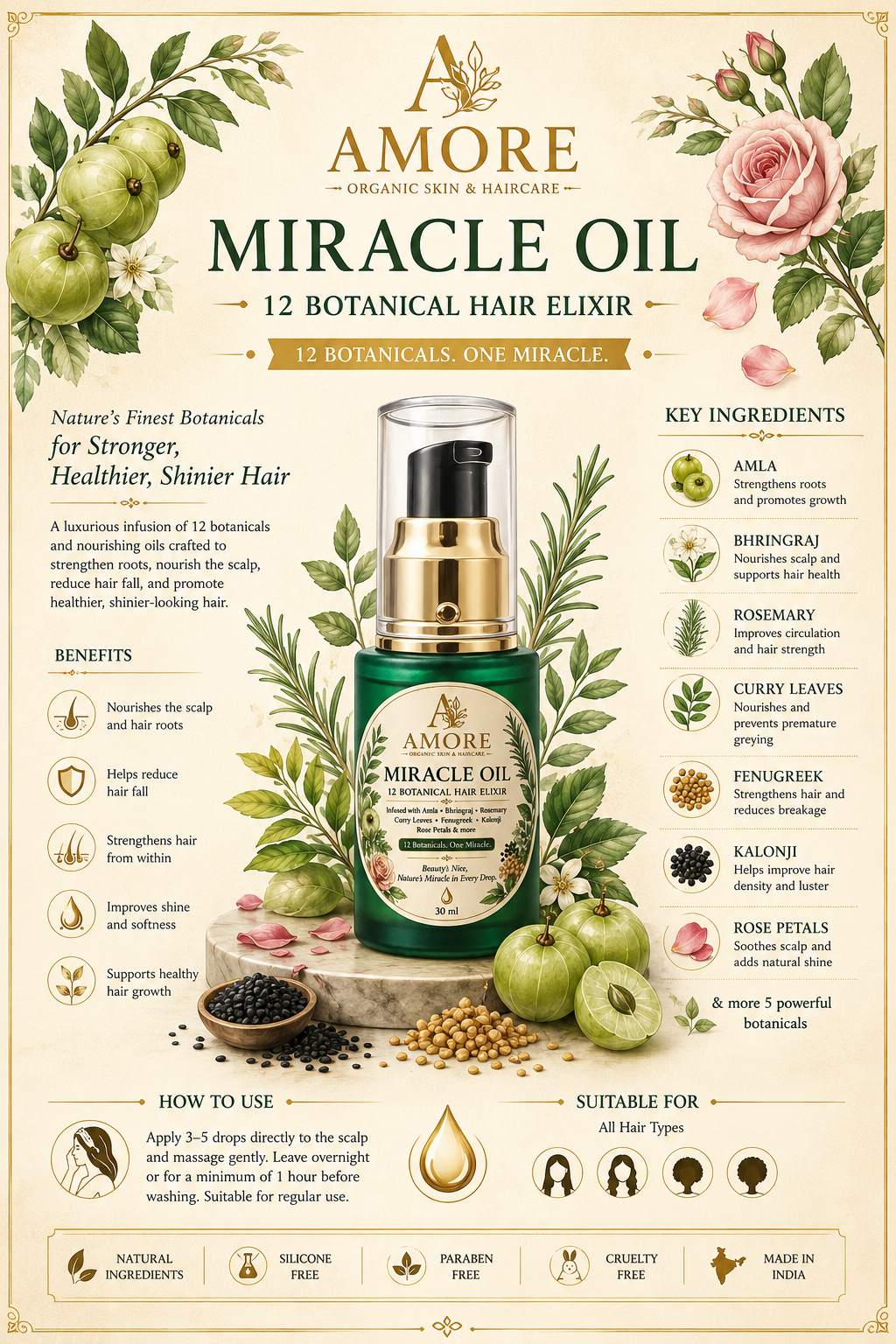 12 Botanical Miracle Oil