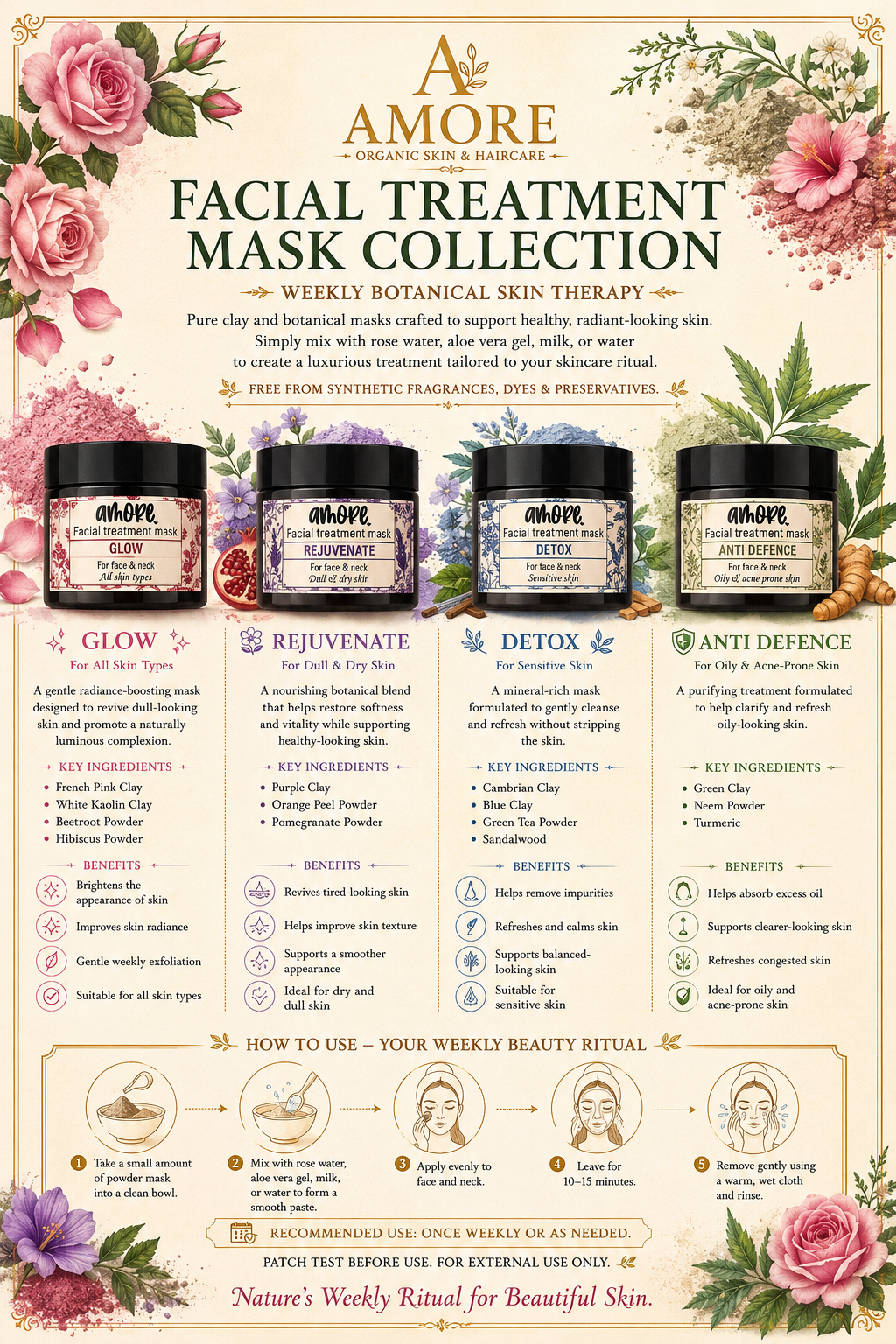 Detox Facial treatment mask