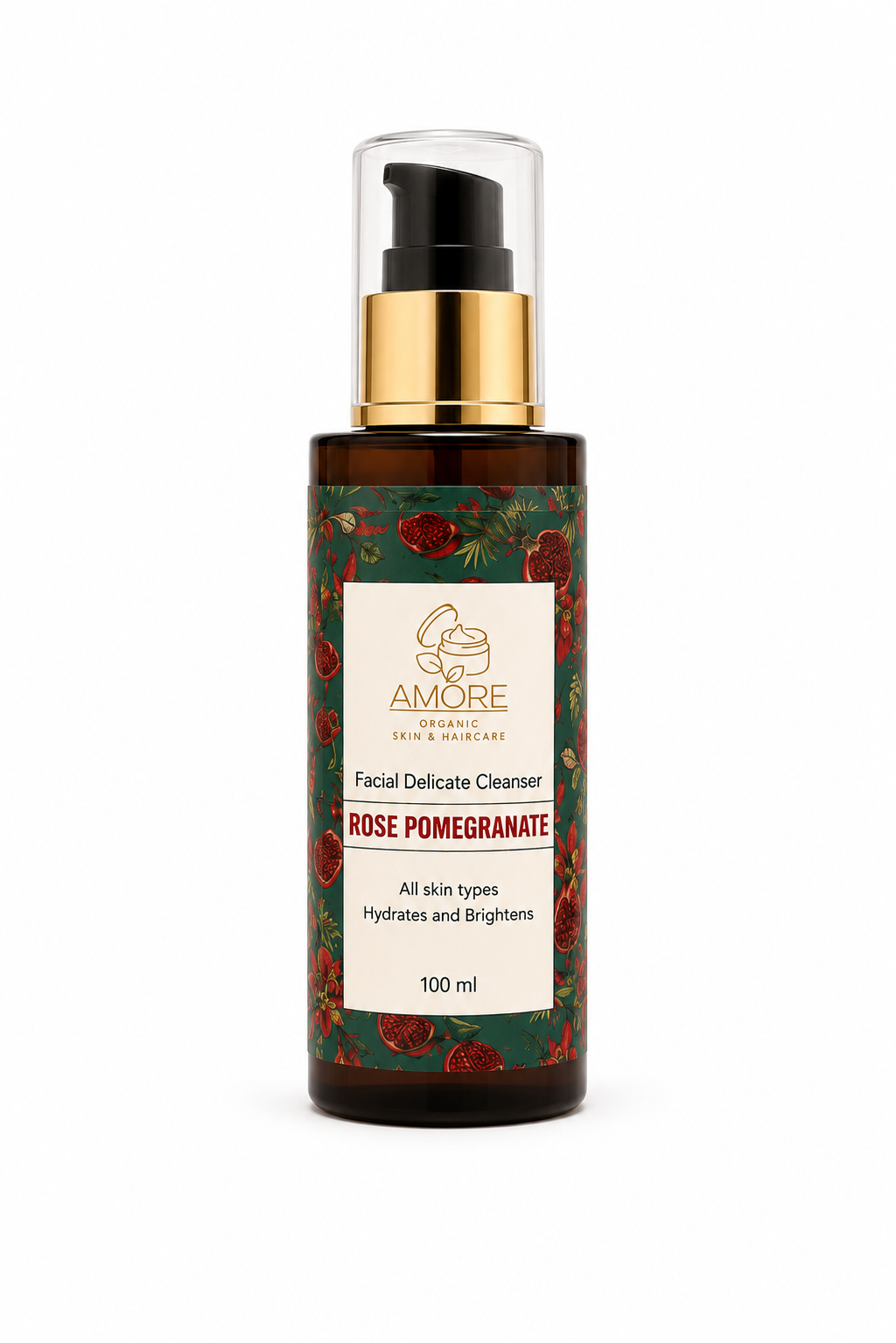 Rose Pomegranate Delicate Facial Cleanser